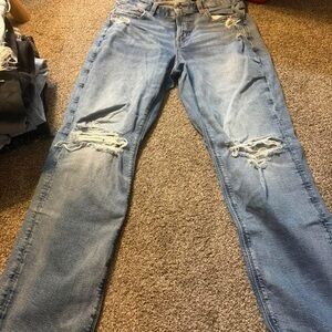 American Eagle Outfitters Light Blue Boyfriend Jeans